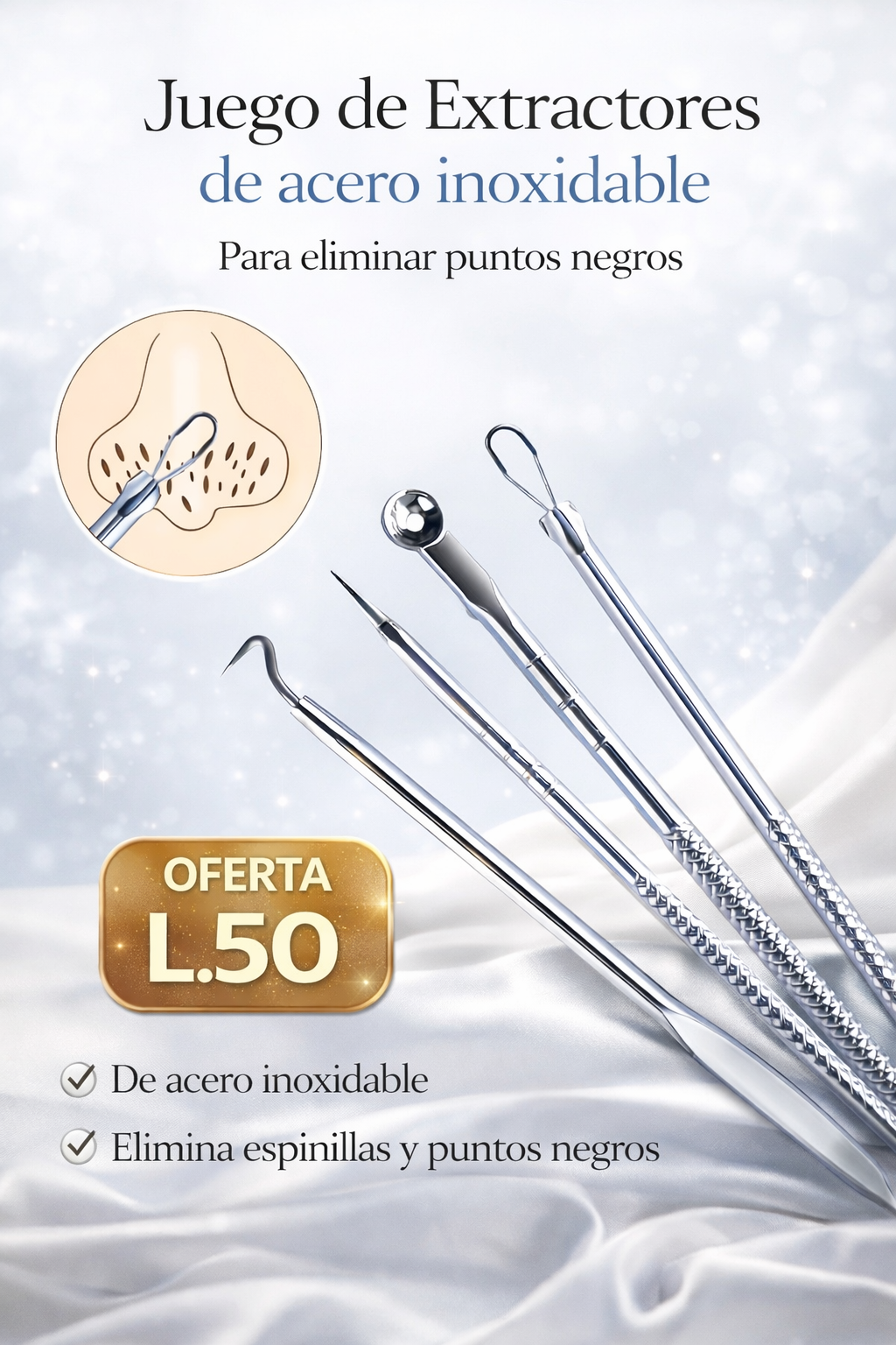 Extractores de Acero inoxidable