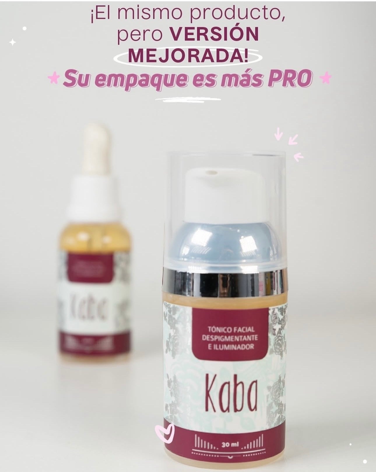 Kaba Tonico Facial Despigmentante e Iluminador