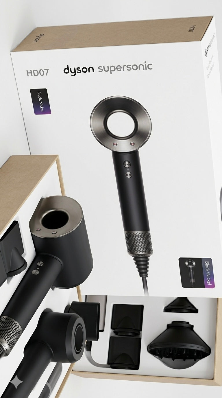 Dyson Supersonic™ en Black/Nickel