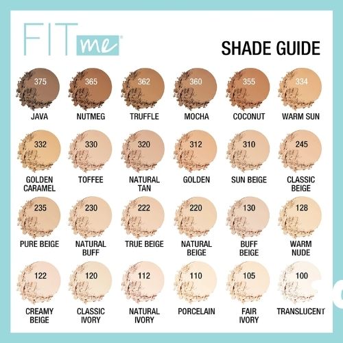 Fit me! Matte + Poreless Pressed Powder Maybelline
