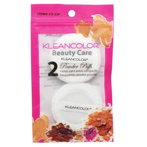 KLEANCOLOR BEAUTY CARE POWDER PUFFS