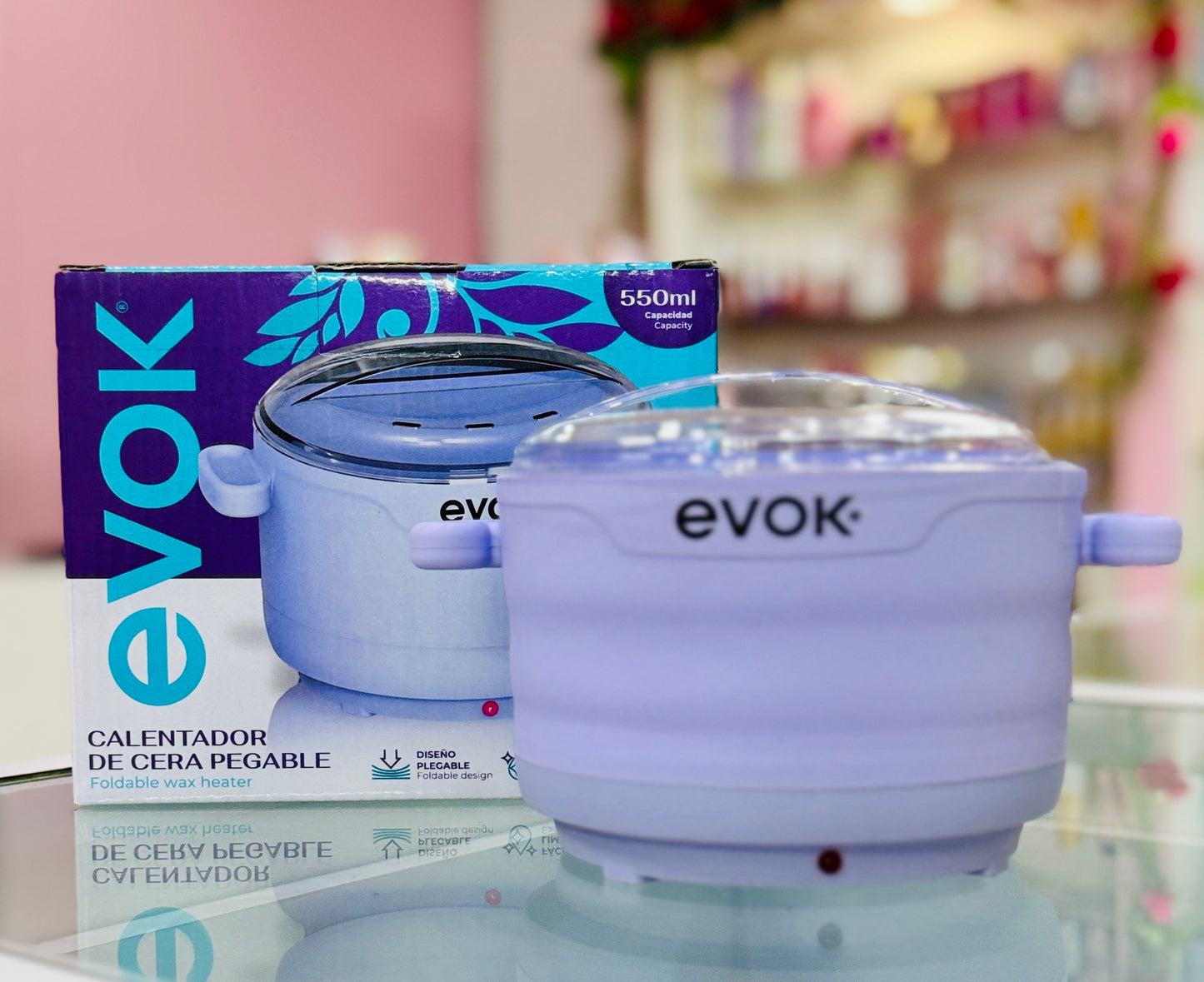 Evok Calentador de cera Plegable