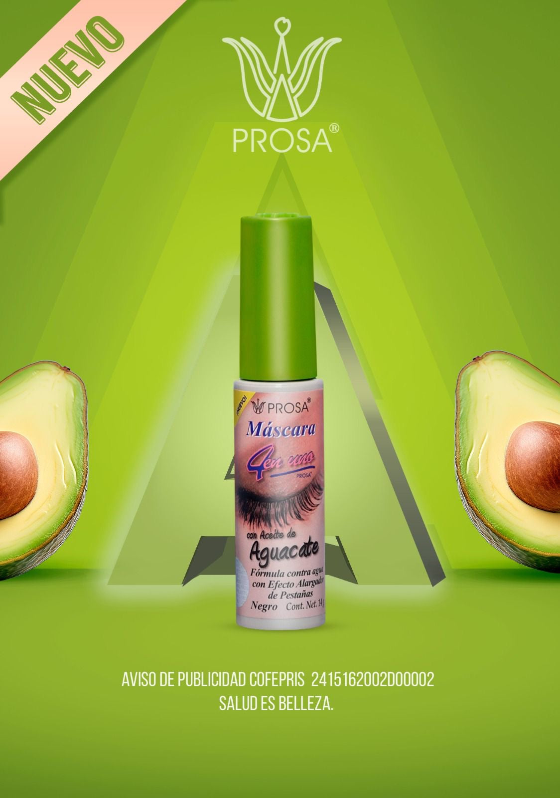 Prosa Mascara con Aceite de Aguacate