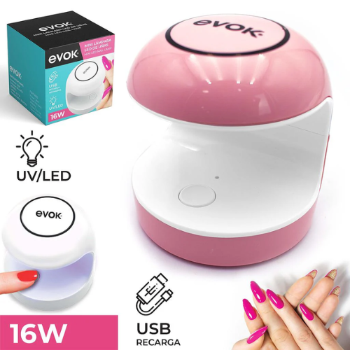 EVOK MINI LAMPARA LED DE UÑAS