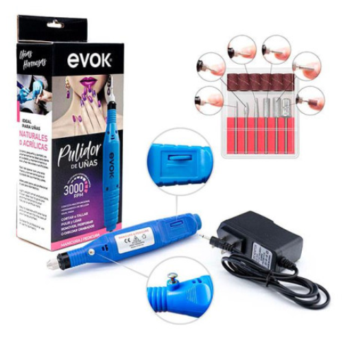 Evok Pulidor de uñas 3000RPM