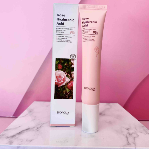 Bioaqua Rose Hyaluronic contorno de ojos