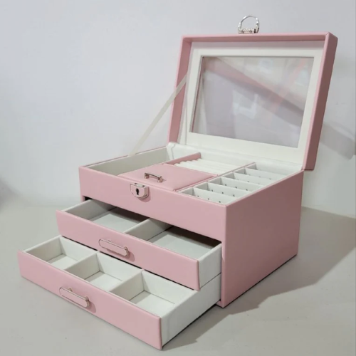 Joyero Elegante Rosado