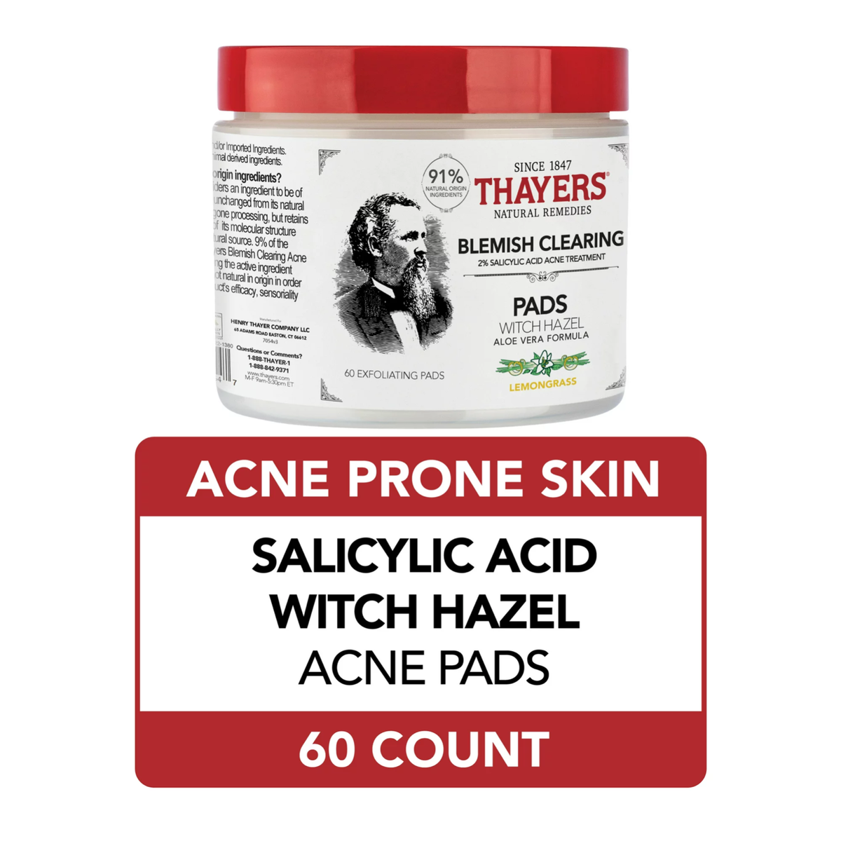 Thayers Blemish Clearing Pads