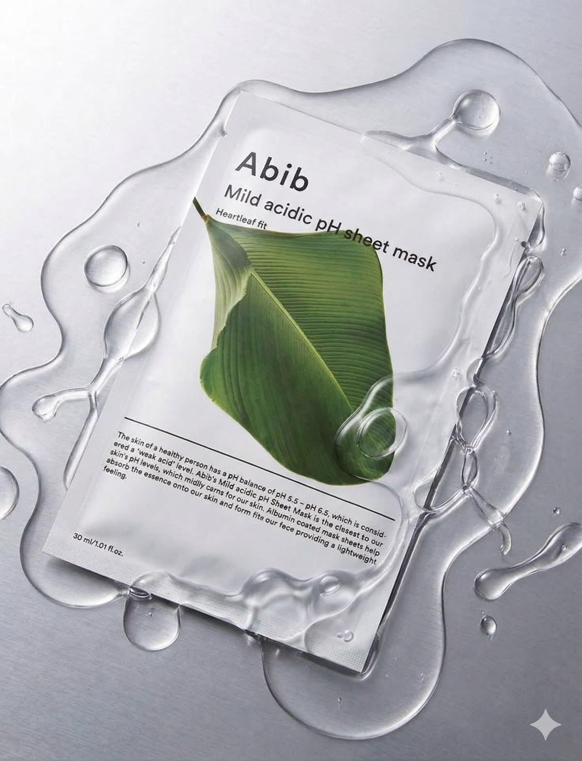 Abib Mild Acidic pH sheet mask