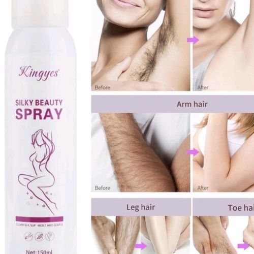 Silky Espuma depilatoria spray
