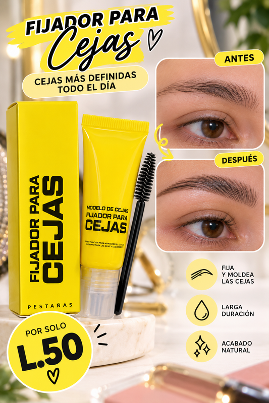 Fijador para cejas