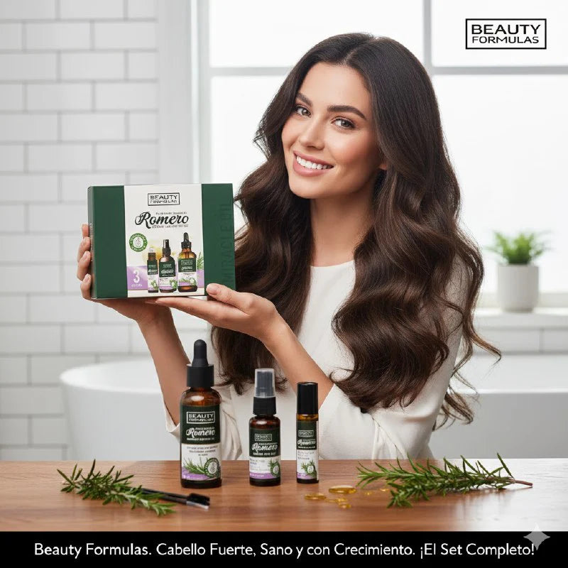 Beauty Formulas Set de Aceite Esencial de Romero