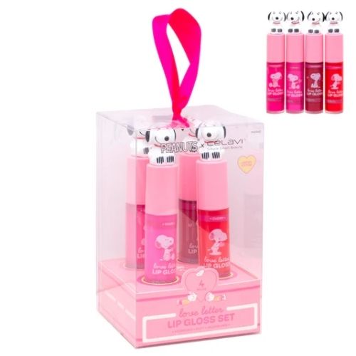 PEANUTS x CELAVI LIP GLOSS SET