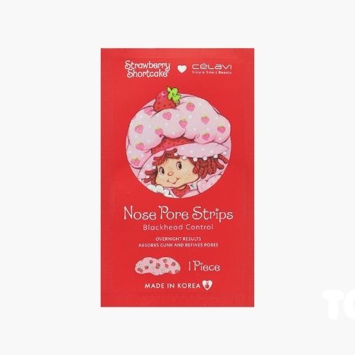 Celavi x Strawberry Shortcake Nose Pore Strips