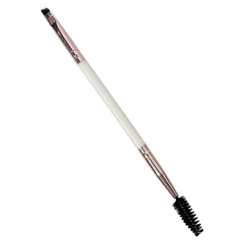 BROCHA DE MAQUILLAJE 2 EN 1 CON CEPILLO PARA PEINAR CEJAS RUBY FACE