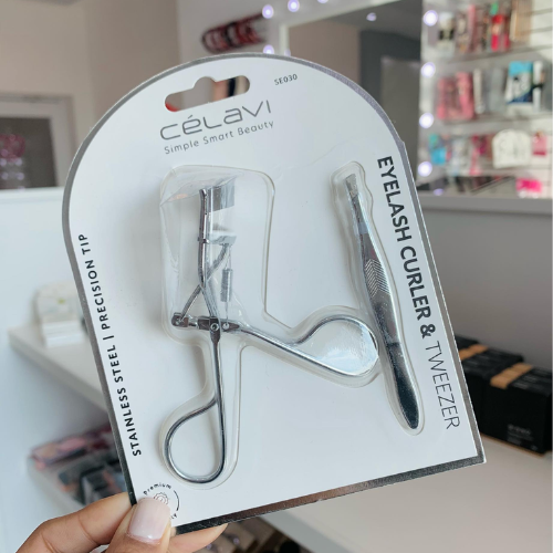 Celavi - Eyelash Curler & Tweezer