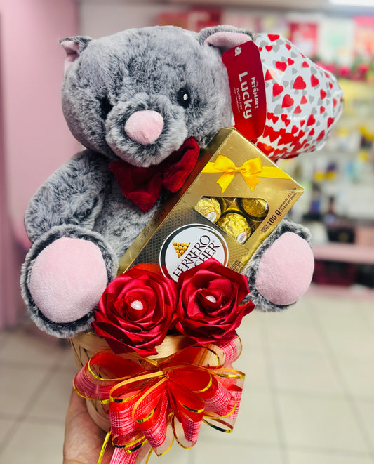 Arreglo Peluche + Chocolates