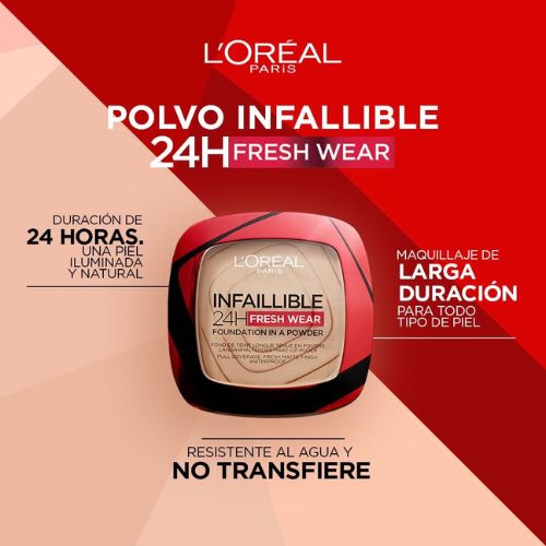 Loreal 24H Fresh Wear Powder Foundation