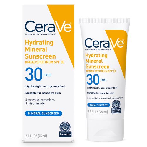 Cerave hydrating mineral sunscreen Spf30