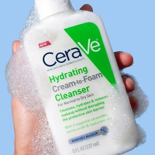 Cerave Cream to foam Cleanser