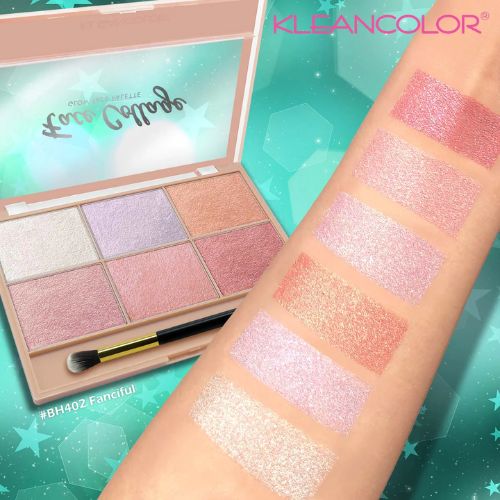 Kleancolor Face Collage Glow Face Palette