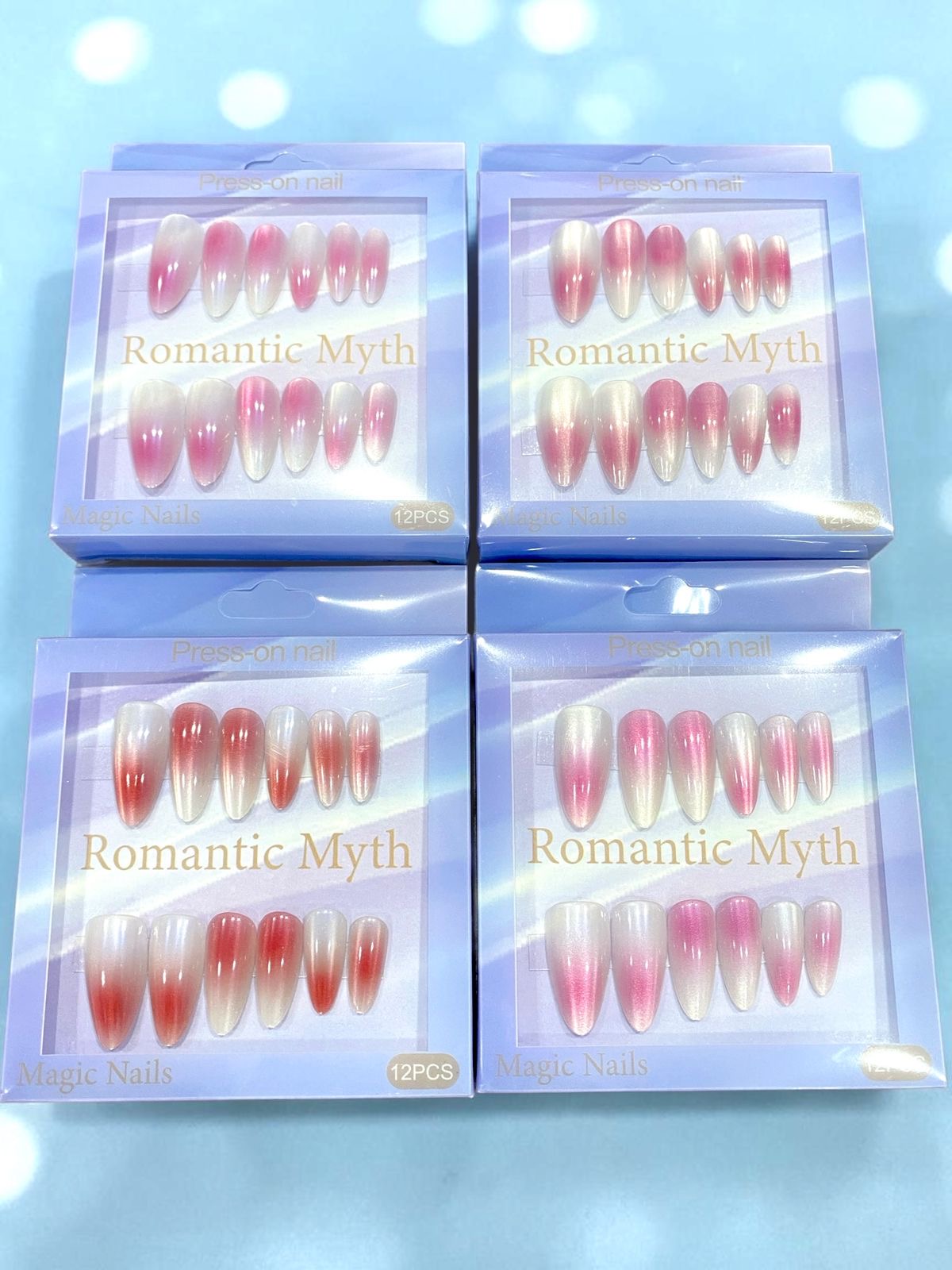 Set de uñas estilo Stiletto