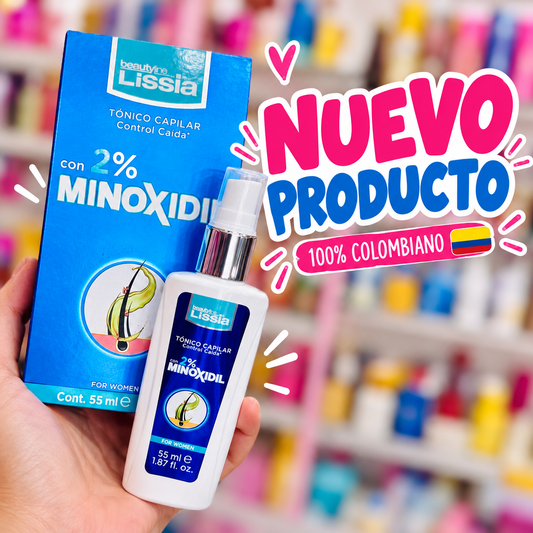 Beautyline Lissia Tónico capilar control caida minoxidil 2%