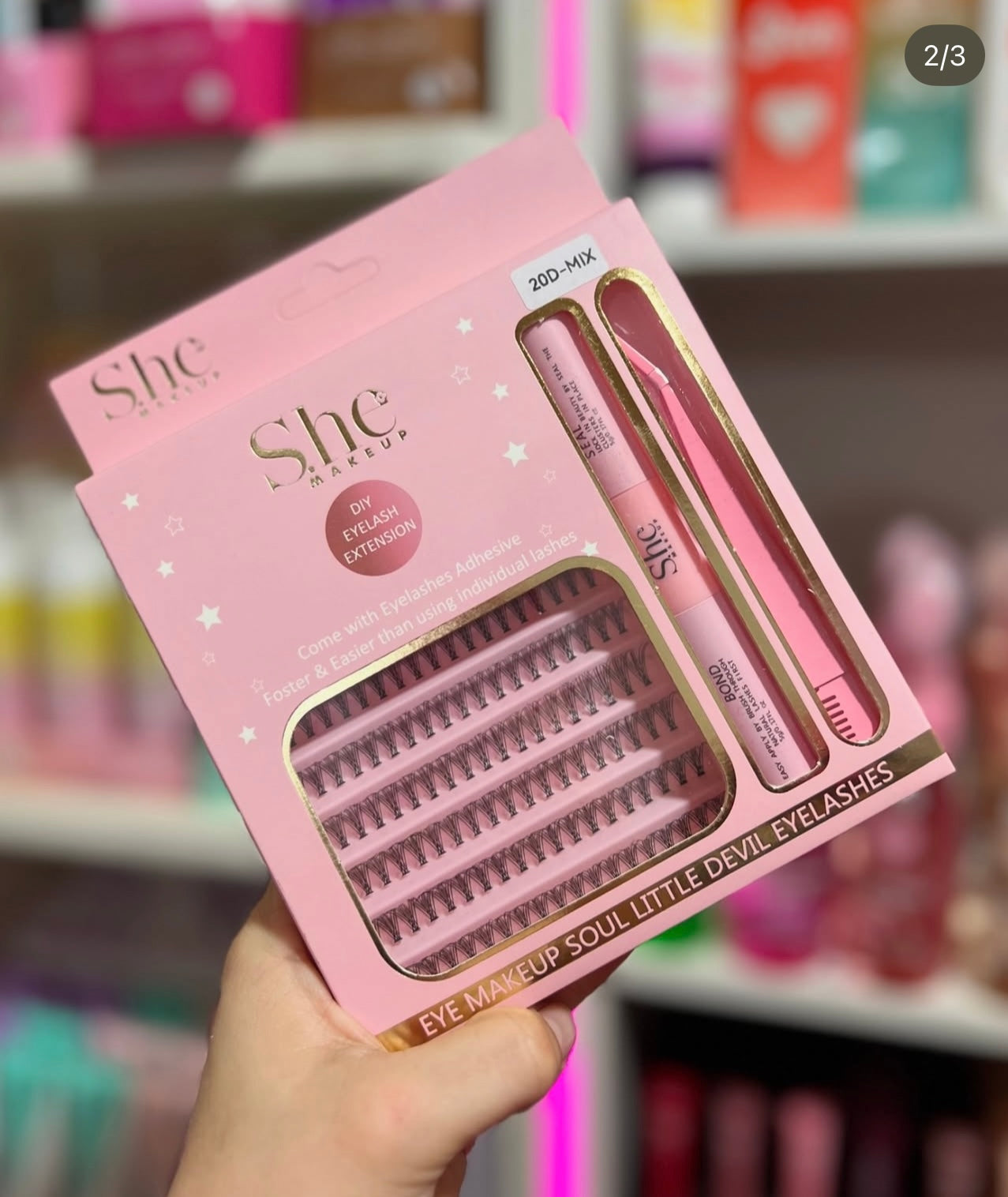 She Makeup DIY Eyelash Kit