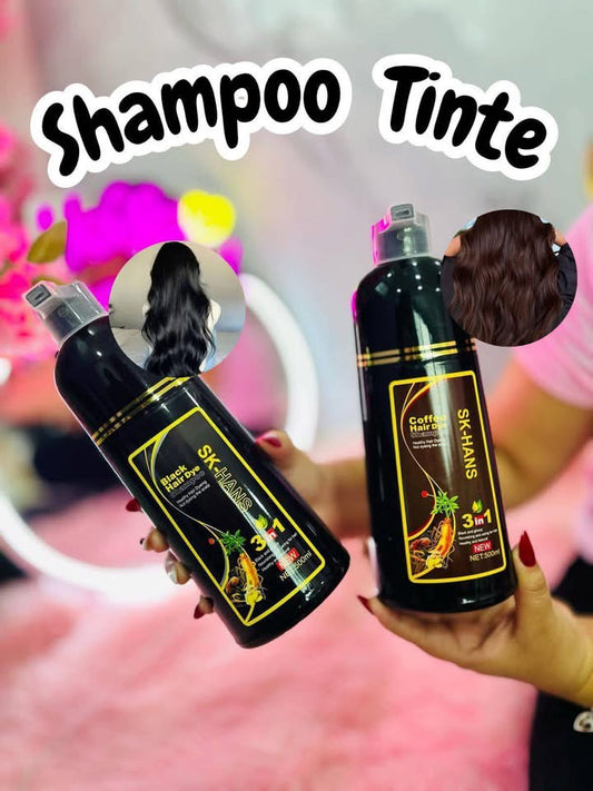 Shampoo Hair Dye 3 in 1