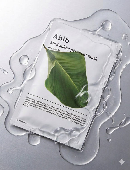 Abib Mild Acidic pH sheet mask