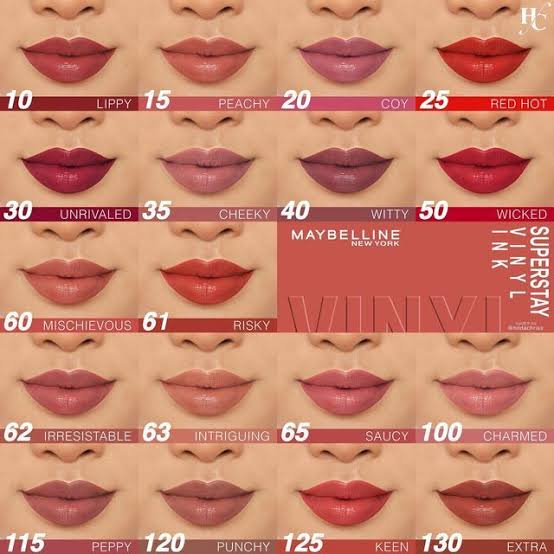 Maybelline Superstay Vinyl Ink