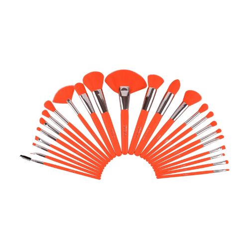 BEAUTY CREATIONS THE NEON ORANGE 24PC BRUSH SET