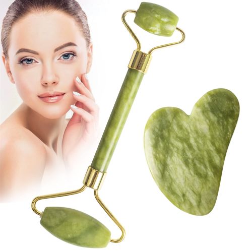 Facial Massage Roller Jade Beauty