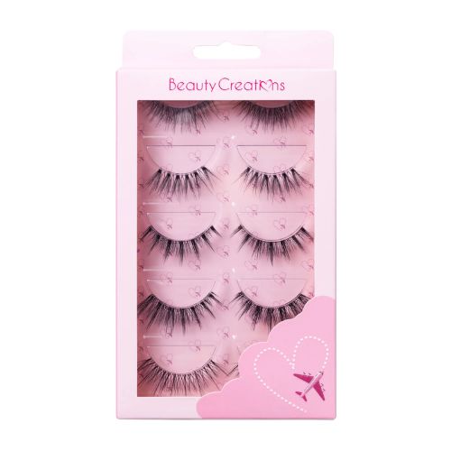 5PC SET SOFT SILK LASHES BEAUTY CREATIONS