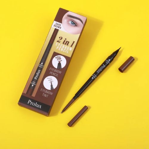 2 IN 1 EYEBROW PENCIL PROLUX MEDIUM BROWN