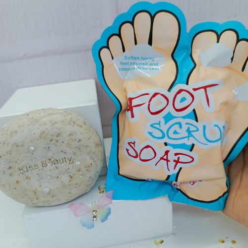 Kiss Beauty Foot Scrub Soap