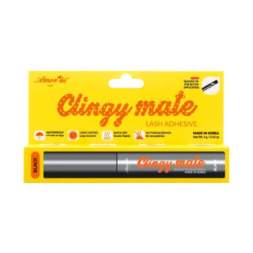 Clingy Mate Lash Adhesive Silicone Tip - Black - Amor us USA