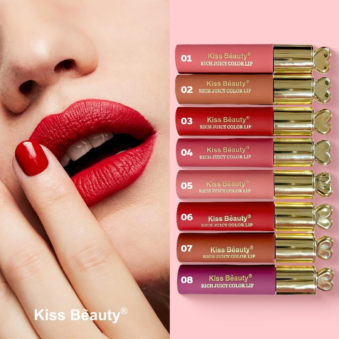 Kiss Beauty Rich Juicy Color Lip